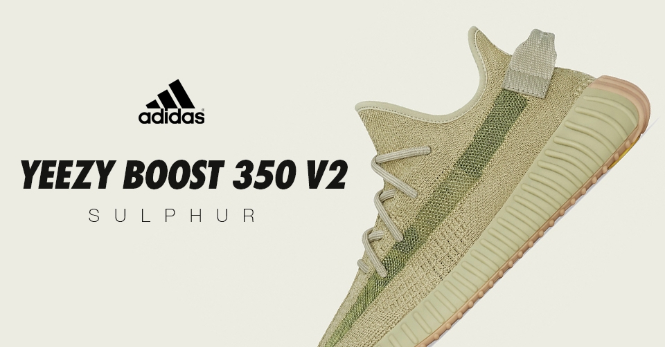 De adidas Yeezy Boost 350 V2 zal in een &#8216;Sulphur&#8217; colorway verschijnen