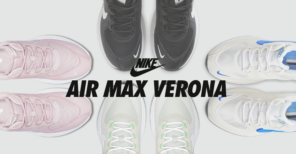 Vier nieuwe colorways van de Nike Air Max Verona droppen donderdag 21 mei