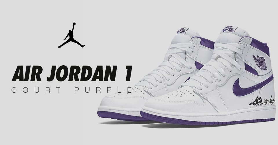 De Air Jordan 1 krijgt een Court Purple colorway speciaal voor dames