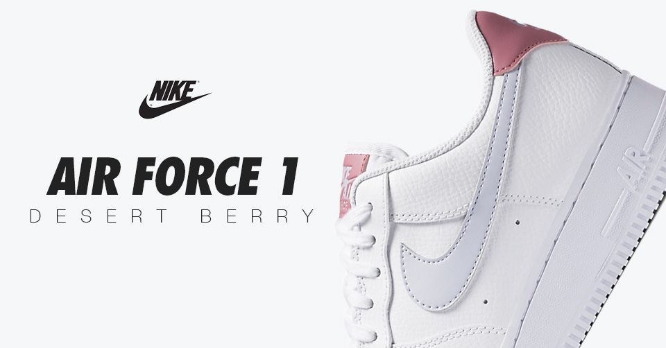 JUST DROPPED: De Nike Air Force 1 &#8216;Desert Berry&#8217;