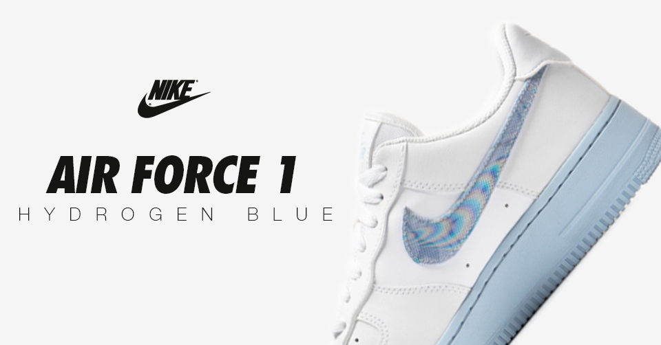 De Nike Air Force 1 Low komt in een &#8216;Hydrogen Blue&#8217; colorway
