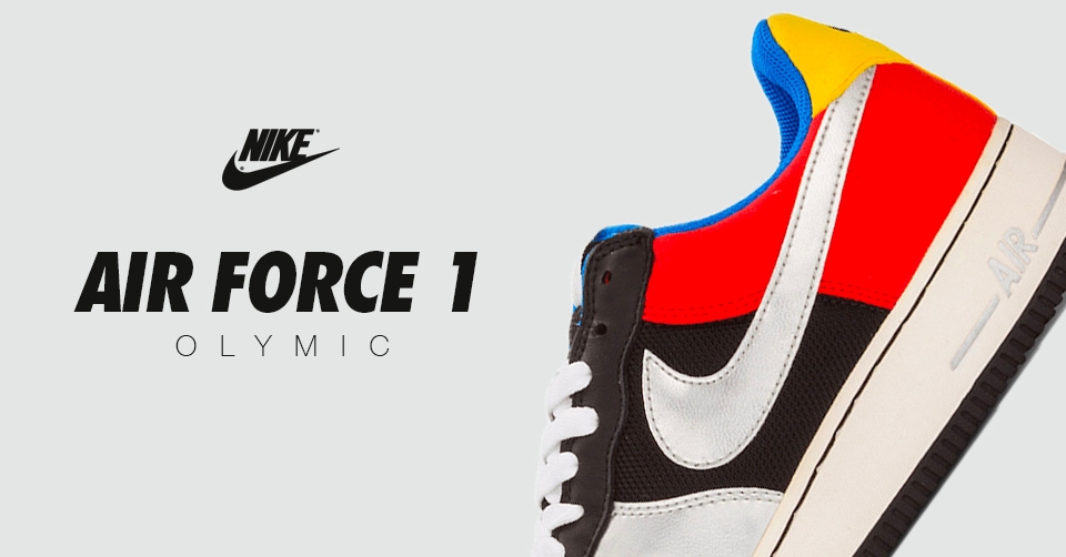 De Nike Air Force 1 Low &#8216;Olympic&#8217; uit 2004 komt mogelijk terug deze zomer