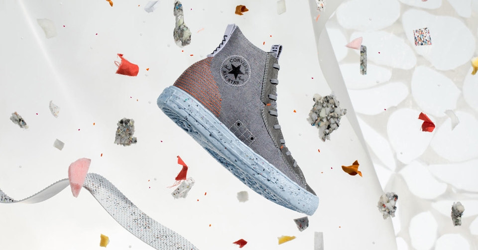 Deze Converse Chuck Taylor Crater is de meest duurzame sneaker tot nu toe!