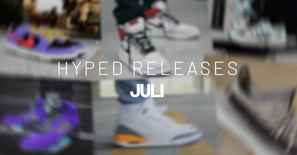 Alle hyped sneaker releases van juli 2020 op een rij