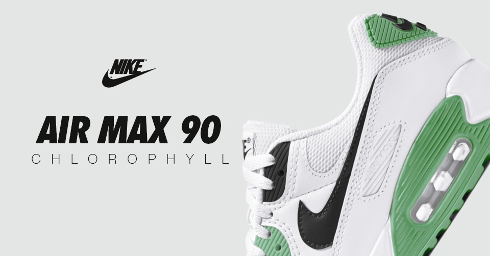 De Nike Air Max 90 &#8216;White Chlorophyll&#8217; komt binnenkort uit