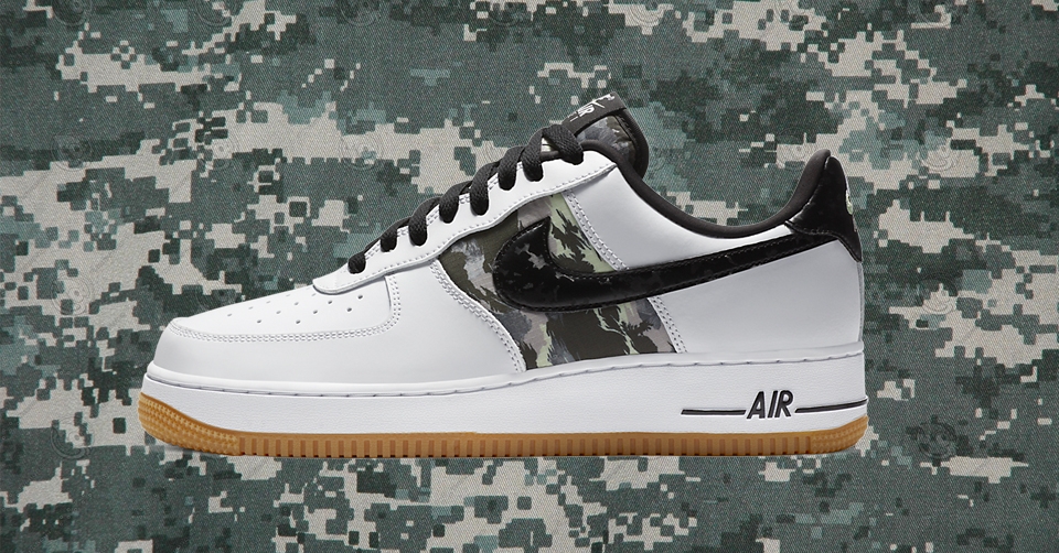 Maak je klaar voor de Nike Air Force 1 &#8216;White Camo&#8217;