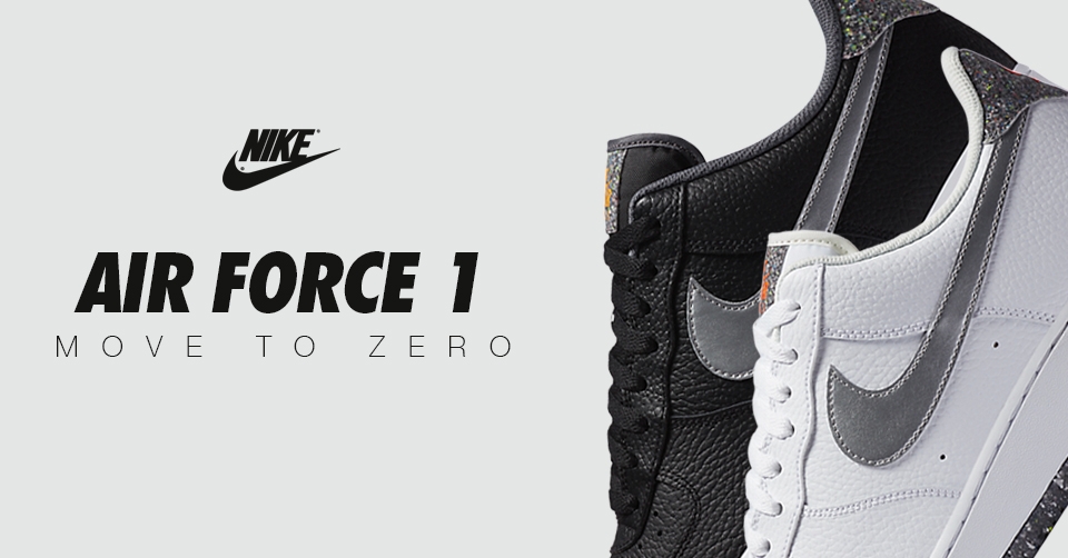 De Nike Air Force 1 wordt toegevoegd aan het &#8216;Move to Zero&#8217; project
