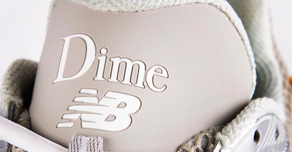Een samenwerking tussen Dime en New Balance komt eraan