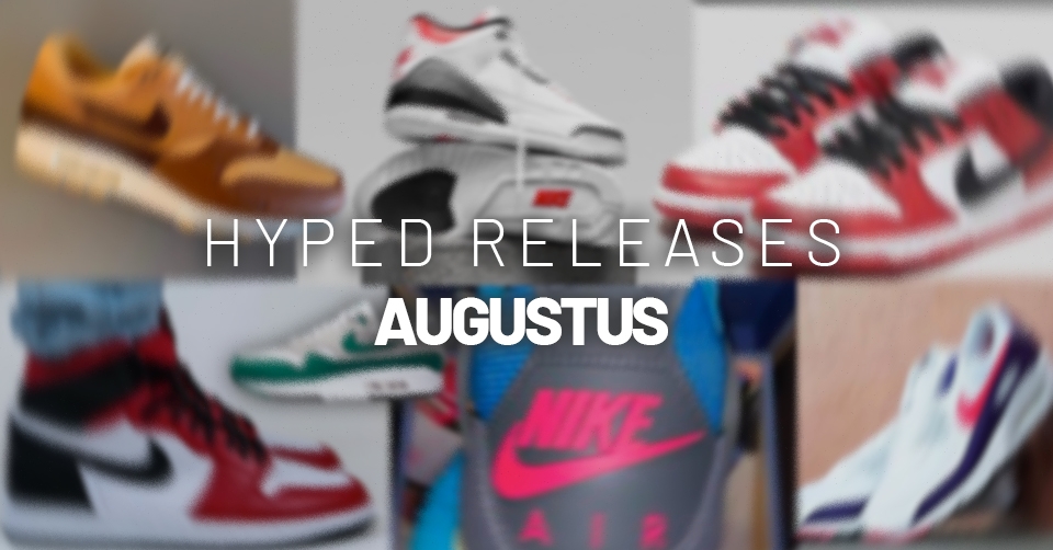 Alle hyped sneaker releases van augustus 2020 op een rij