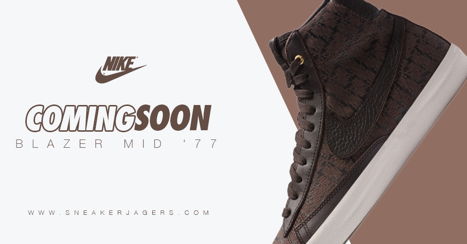 De Nike Blazer Mid &#8216;Velvet Brown&#8217; is dé perfecte herfst sneaker