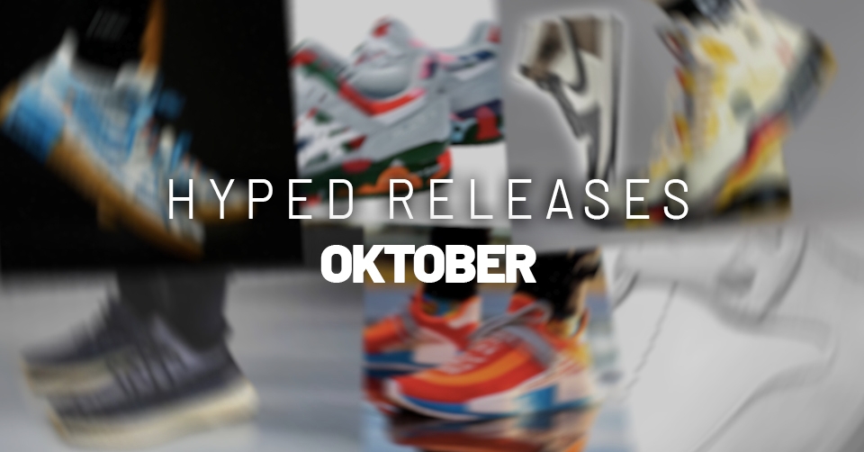 Alle hyped sneaker releases van oktober 2020 op een rij