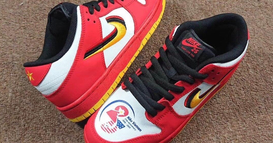 Nike komt met de SB Dunk Low Vietnam 25th Anniversary
