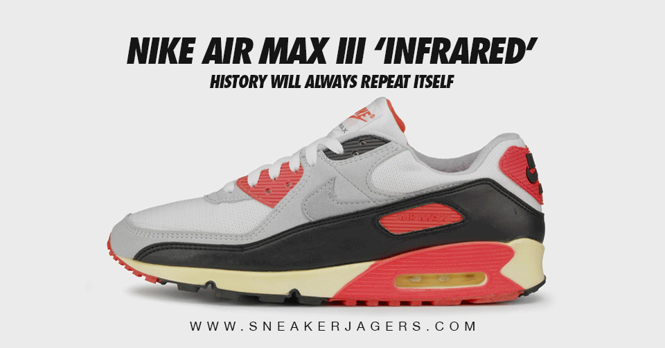 De release van de Nike Air Max 90 (III) 'Infrared' nadert