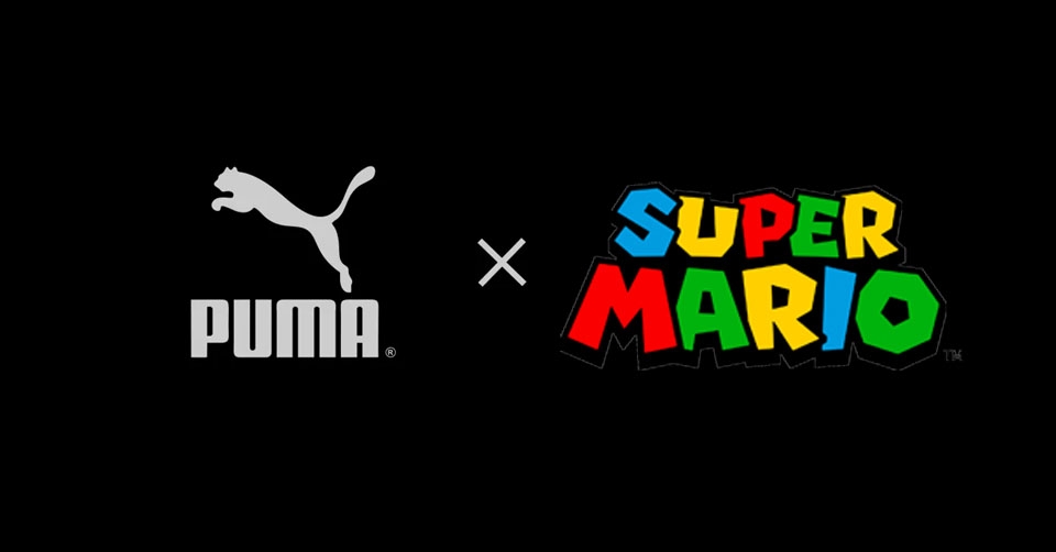 PUMA gaat samenwerking aan met Nintendo, Super Mario