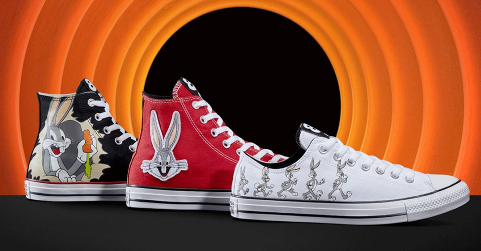 Bugs Bunny viert 80 jarig bestaan in samenwerking met Converse