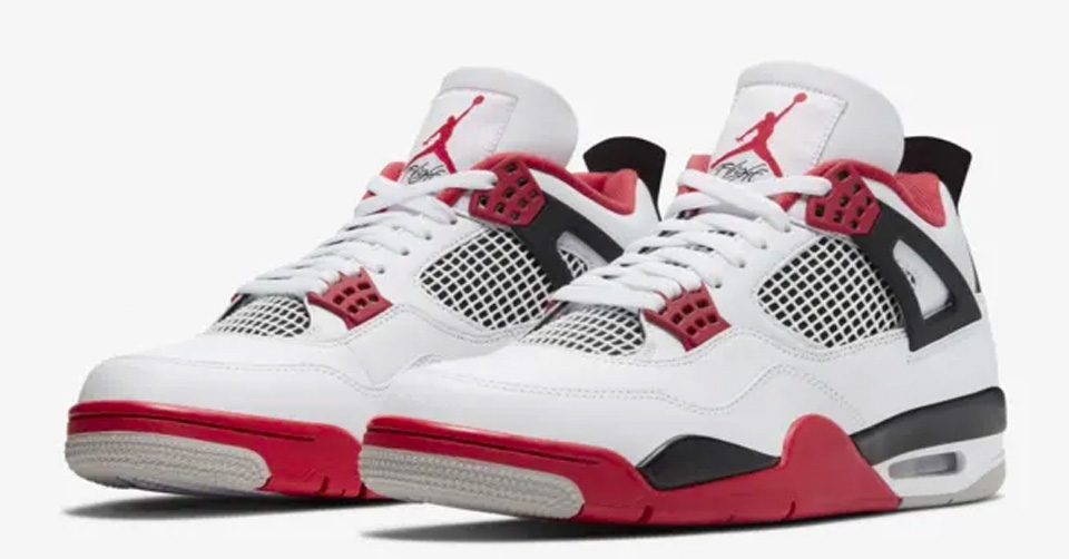 Release Reminder: Jordan 4 Retro &#8216;Fire Red&#8217;