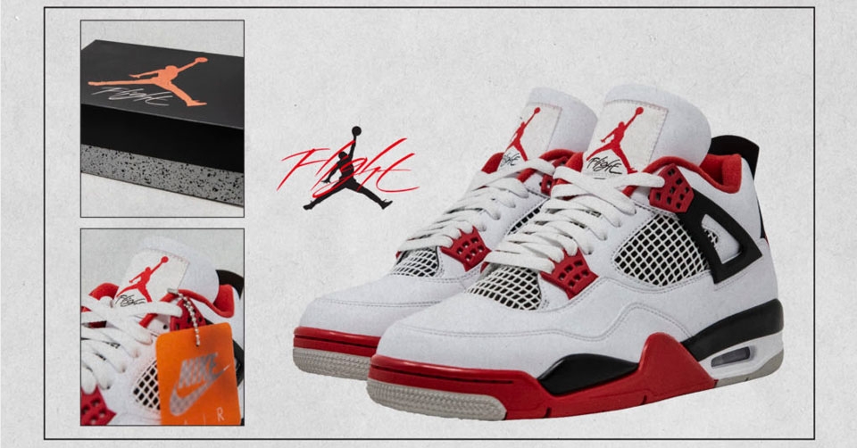 Air Jordan 4 &#8216;Fire Red&#8217; release komt steeds dichterbij