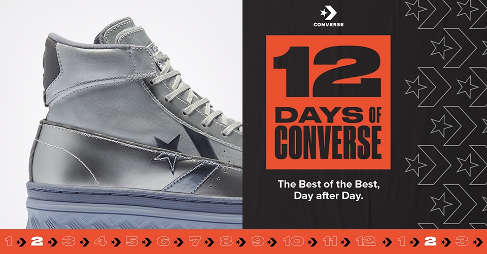 De 12 Days of Converse zijn ingegaan!