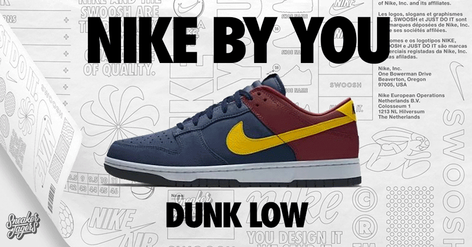 De Nike Dunk Low keert terug op Nike By You