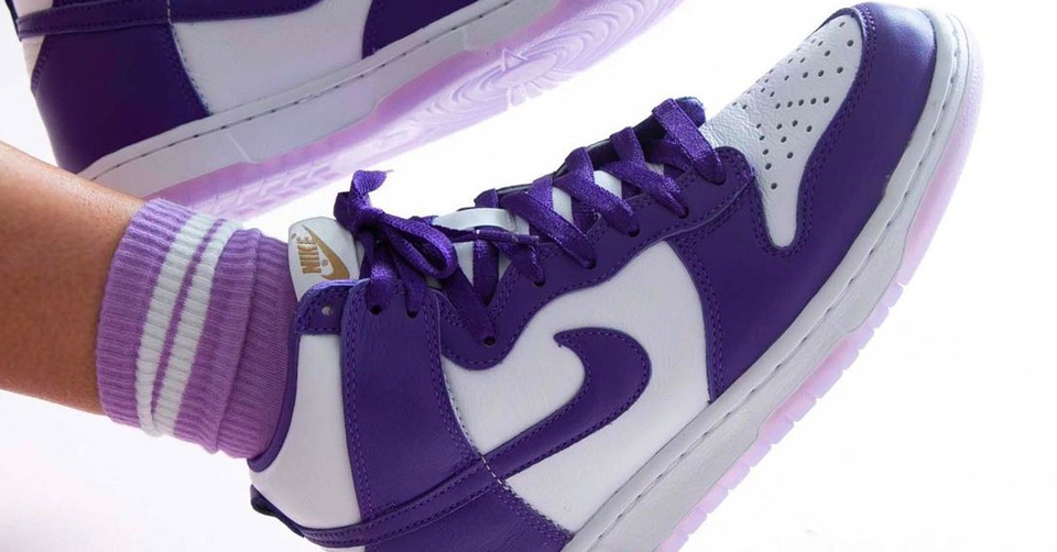 Nike Dunk High SP &#8216;Varsity Purple&#8217; released 22 december