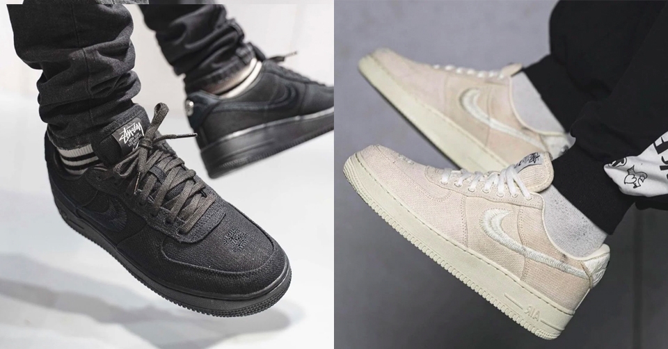 Release Reminder: Stüssy x Nike Air Force 1 Low