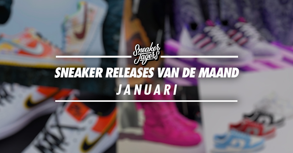 Alle hyped sneaker releases van januari 2021 op een rij
