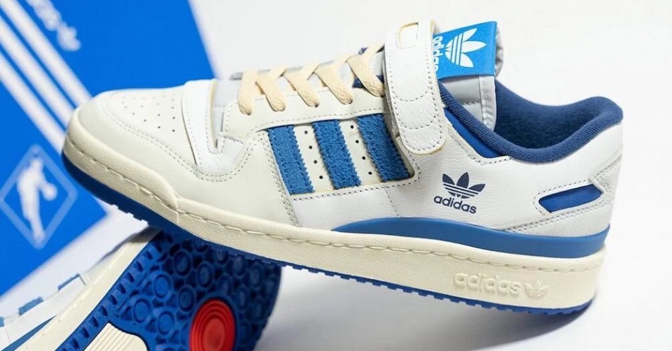 Adidas brengt deze week de Forum 84 Low OG 'Bright Blue' uit