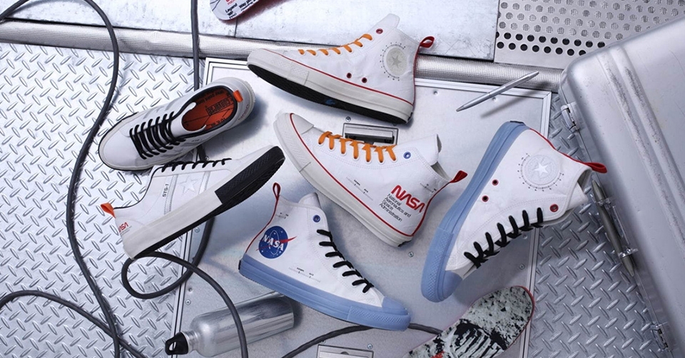 NASA x Converse werken samen aan 3 sneakers