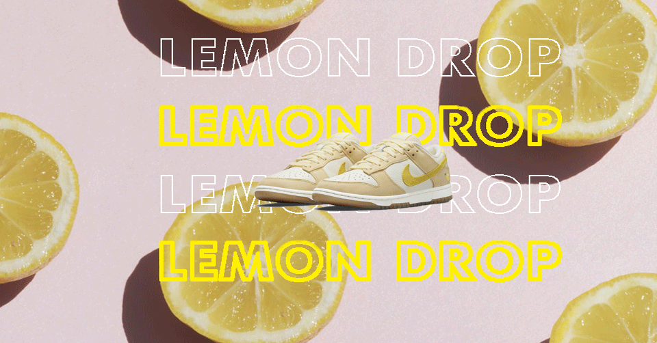 Een early taste of summer: de Nike Dunk Low &#8216;Lemon Drop&#8217; is er 🍋
