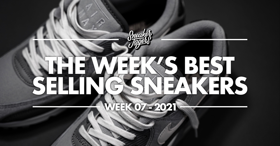 De 5 bestverkochte sneakers van week 8 - 2021