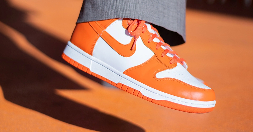 Nike Dunk High &#8216;Syracuse&#8217; — Be True To Your School