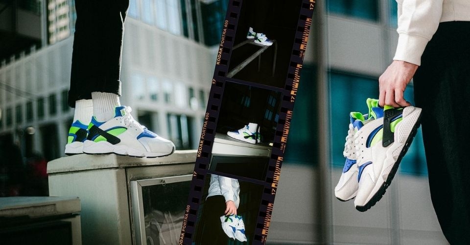 De Nike Air Huarache &#8216;Scream Green&#8217; UNBOXING 📦