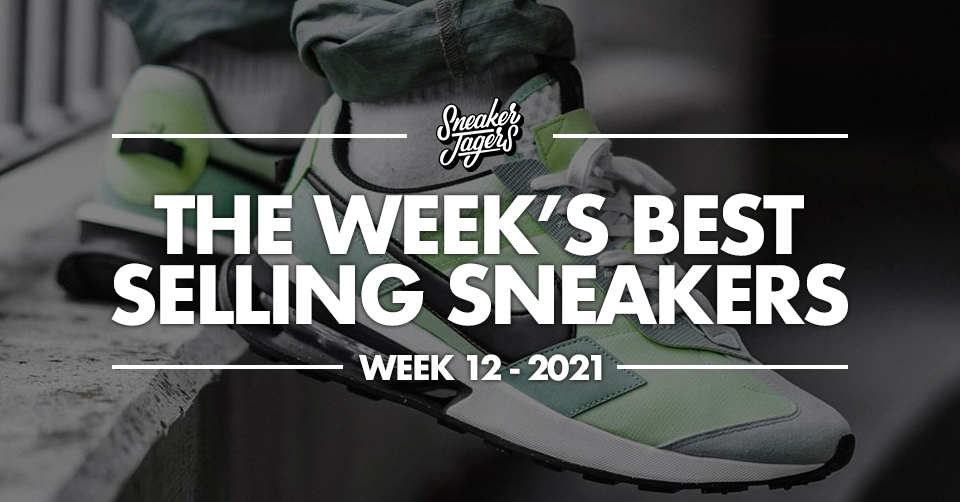 De 5 bestverkochte sneakers van Week 12 &#8211; 2021