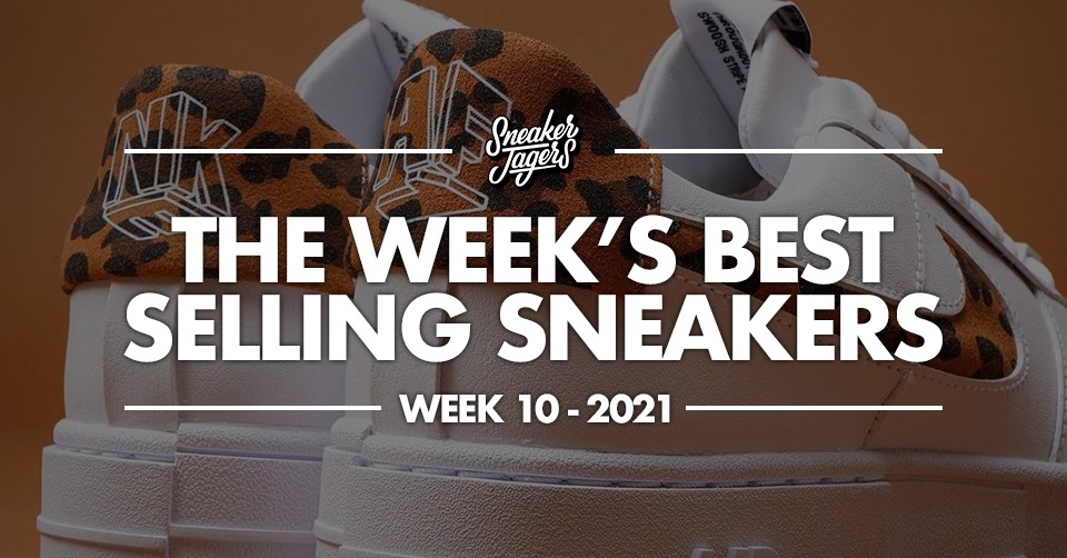 De 5 Bestverkochte Sneakers van Week 10 &#8211; 2021