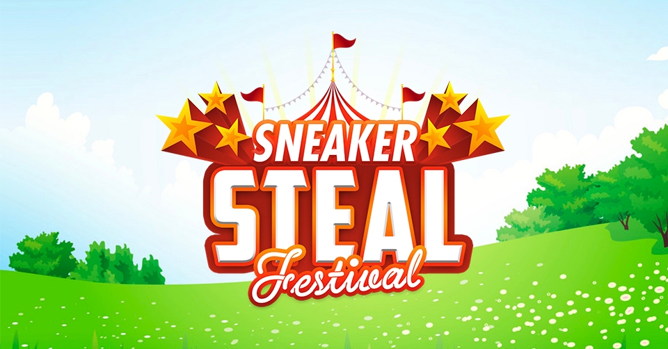 Sneaker Steal Festival bij Sneakerjagers (van 21 t/m 28 mei 2021)