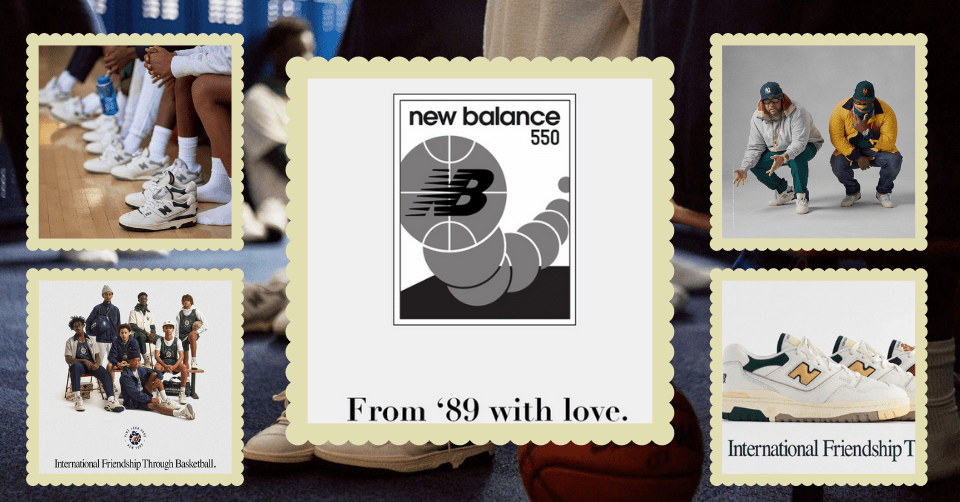 Maak kennis met de New Balance 550 🏀