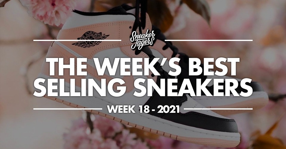 De 5 bestverkochte sneakers van Week 18 &#8211; 2021