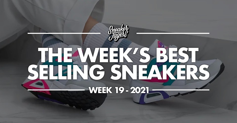 De 5 bestverkochte sneakers van Week 19 &#8211; 2021