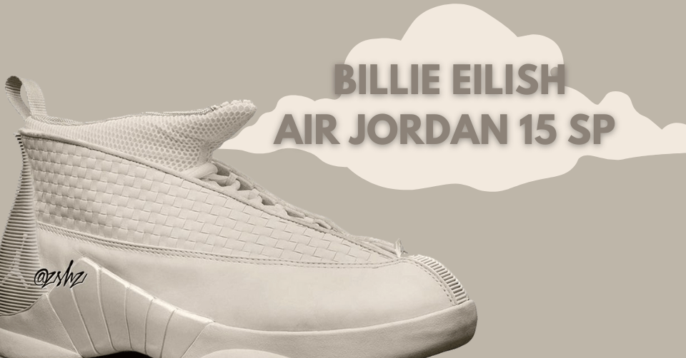In september komt er een Billie Eilish x Air Jordan 15 SP