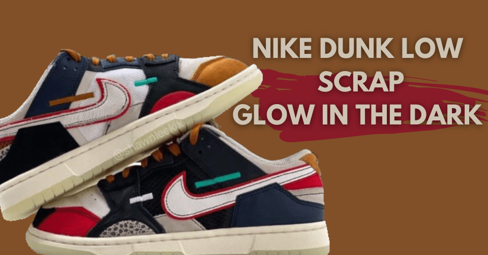 Er komt een nieuwe Nike Dunk Low Scrap &#8216;Glow&#8217; aan