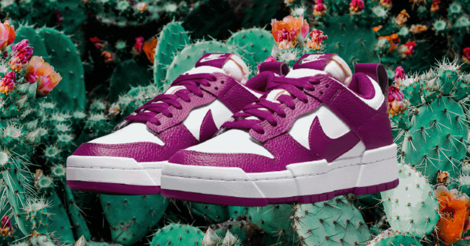 Bekijk hier de Nike Dunk Low Disrupt &#8216;Cactus Flower&#8217;