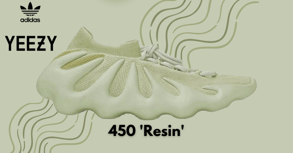 De adidas Yeezy 450 komt in een &#8216;Resin&#8217; colorway