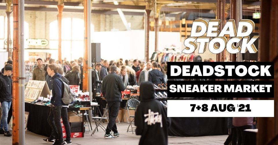 Deadstock Sneaker Market komt naar Tilburg op 7 en 8 augustus 2021 🔥