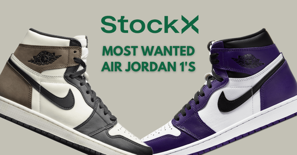 De 10 meest gewilde Air Jordan 1 High&#8217;s bij StockX