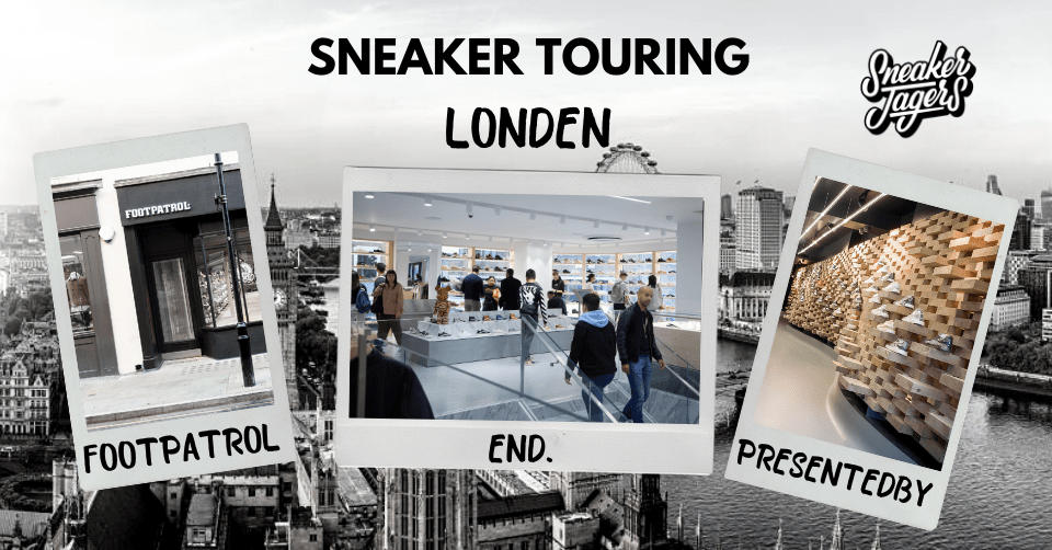 Sneaker Touring: de 10 beste sneakerwinkels in Londen 🇬🇧