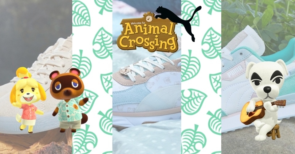 PUMA onthult Animal Crossing™: New Horizons Collab