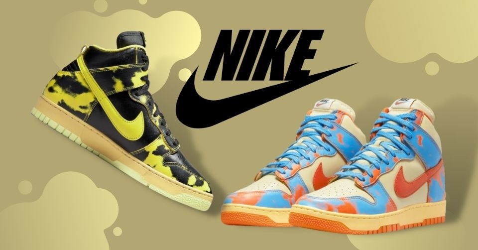 Nike Dunk High 1985 Acid Wash krijgt twee nieuwe colorways