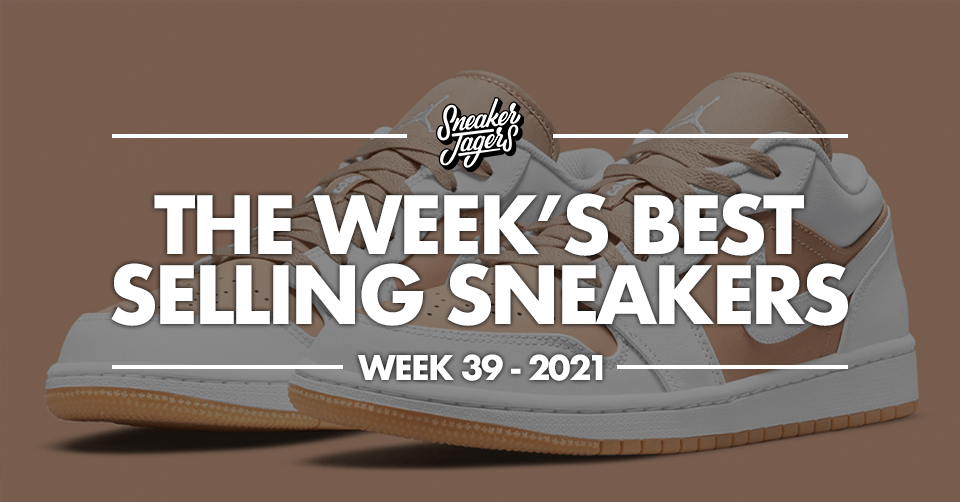 De 5 bestverkochte sneakers van week 39