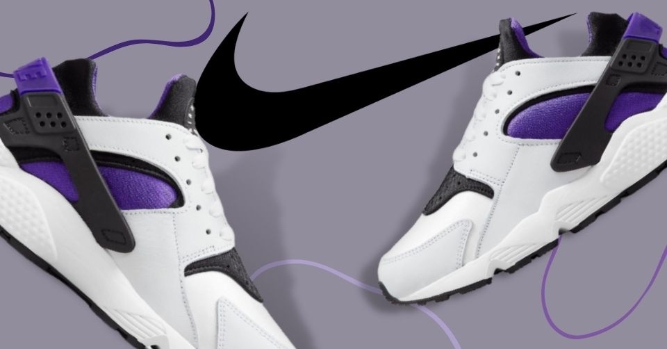 Nike Air Huarache OG &#8216;Purple Punch&#8217; maakt zijn comeback