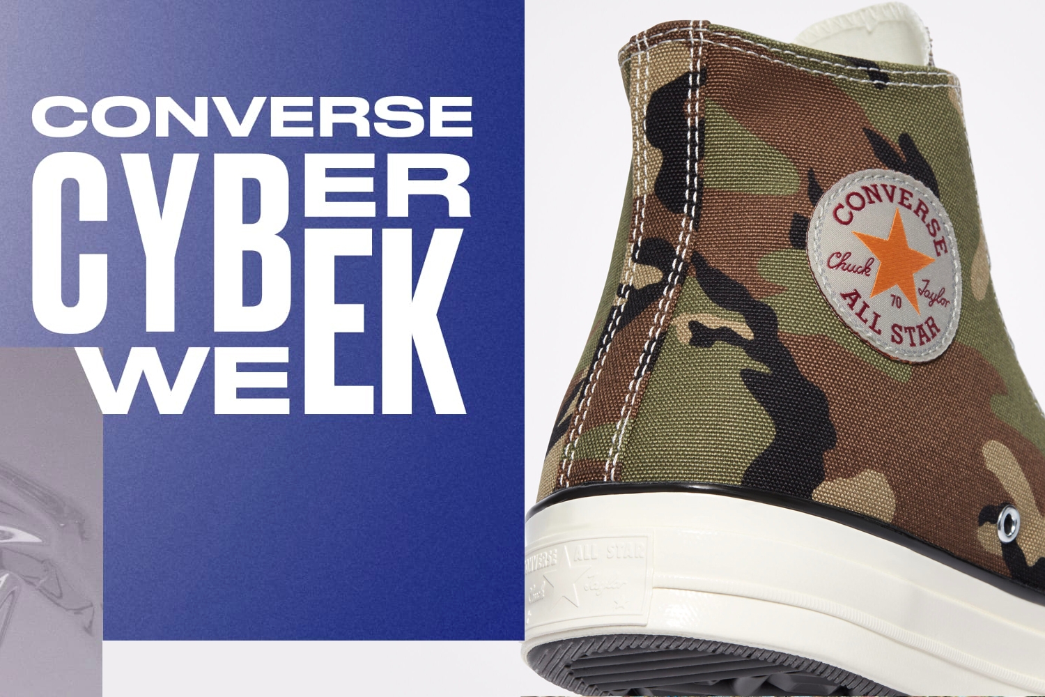 50% korting bij Converse op Limited Edition styles tijdens Cyber Week